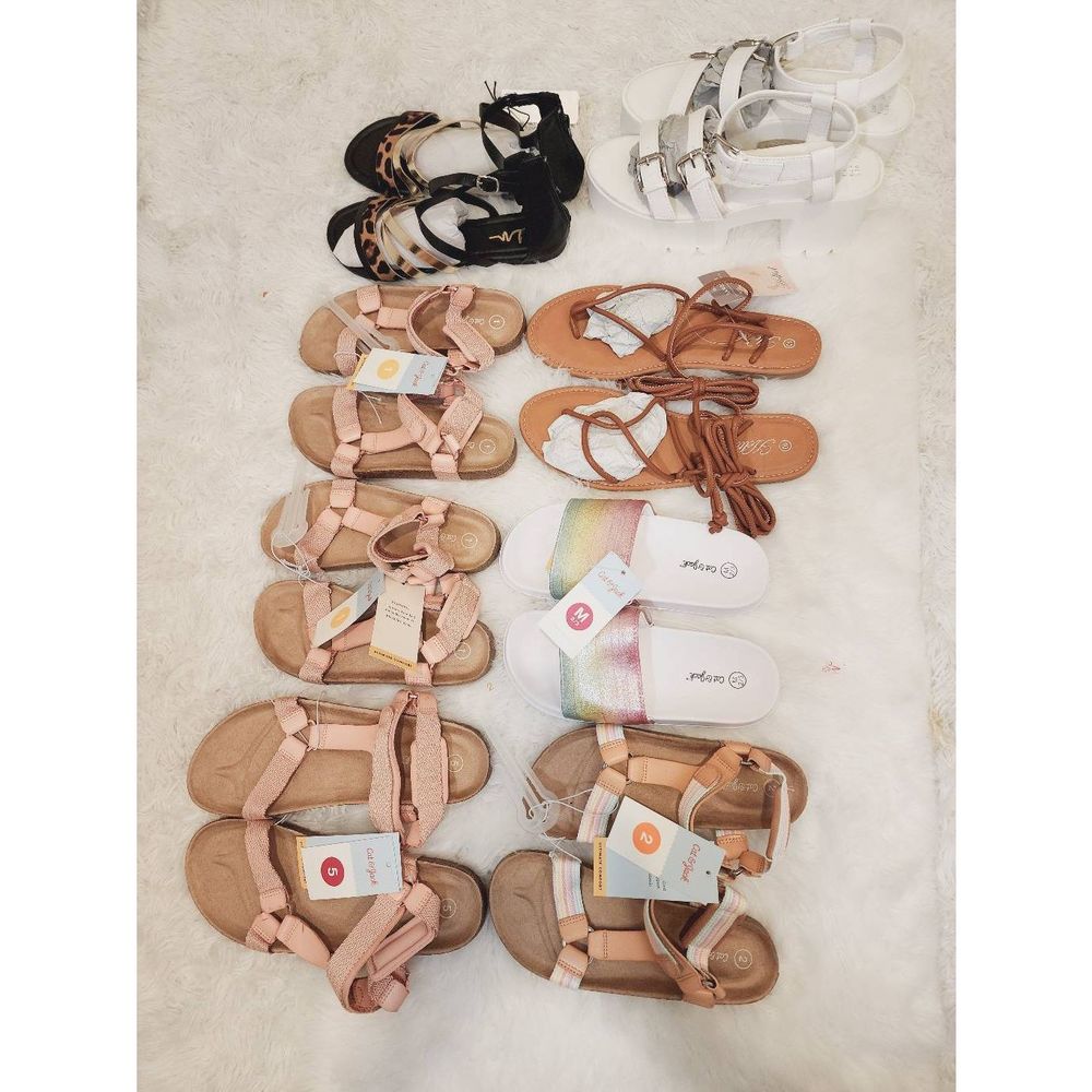 NWT Reseller Bundle of kids and adult shoes